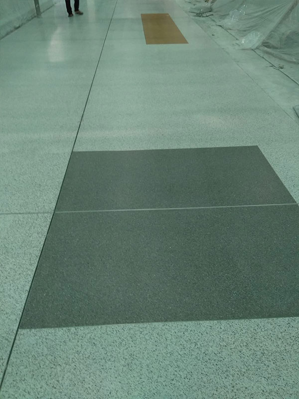 Epoxy terrazzo flooring Project : New Delhi Airport